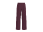 Pantalon large pour femme couleur prune avec plis