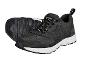Baskets Parkside en daim gris foncé avec semelles blanches.