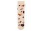 Des chaussettes avec un motif de renard et d'ours.