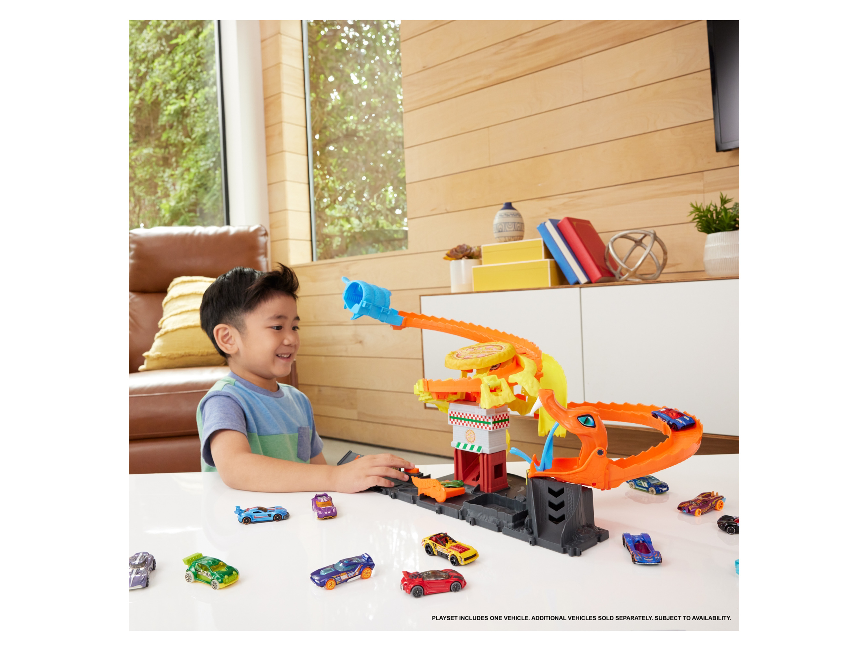 Hot Wheels City Coffret de jeu (City Pizza Race)