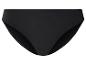 Bas de maillot de bain noir côtelé.