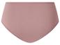 Culotte femme taille haute en coton rose
