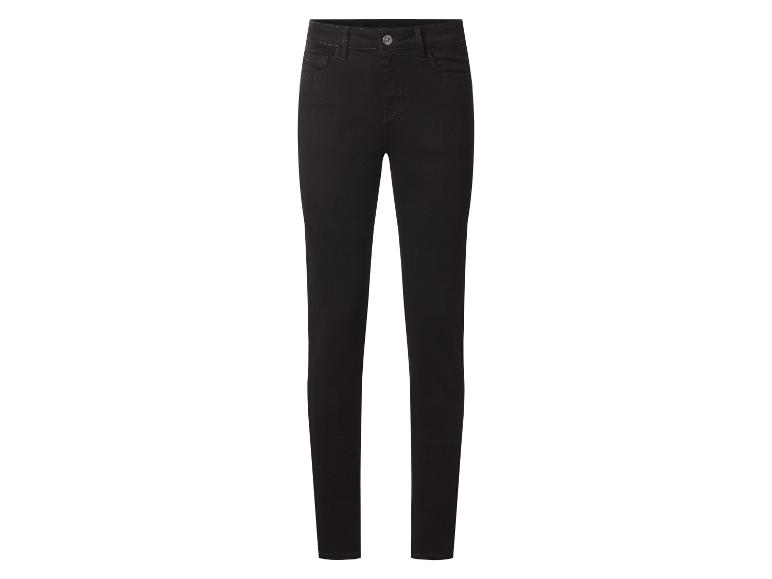 Jean noir taille haute pour femme