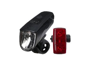 CRIVIT Set d’éclairage LED pour vélo avec fonction de freinage d’urgence