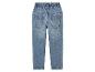 Jeans enfant, coupe droite, denim bleu clair.