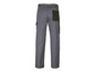 Pantalon de travail gris avec des poches.