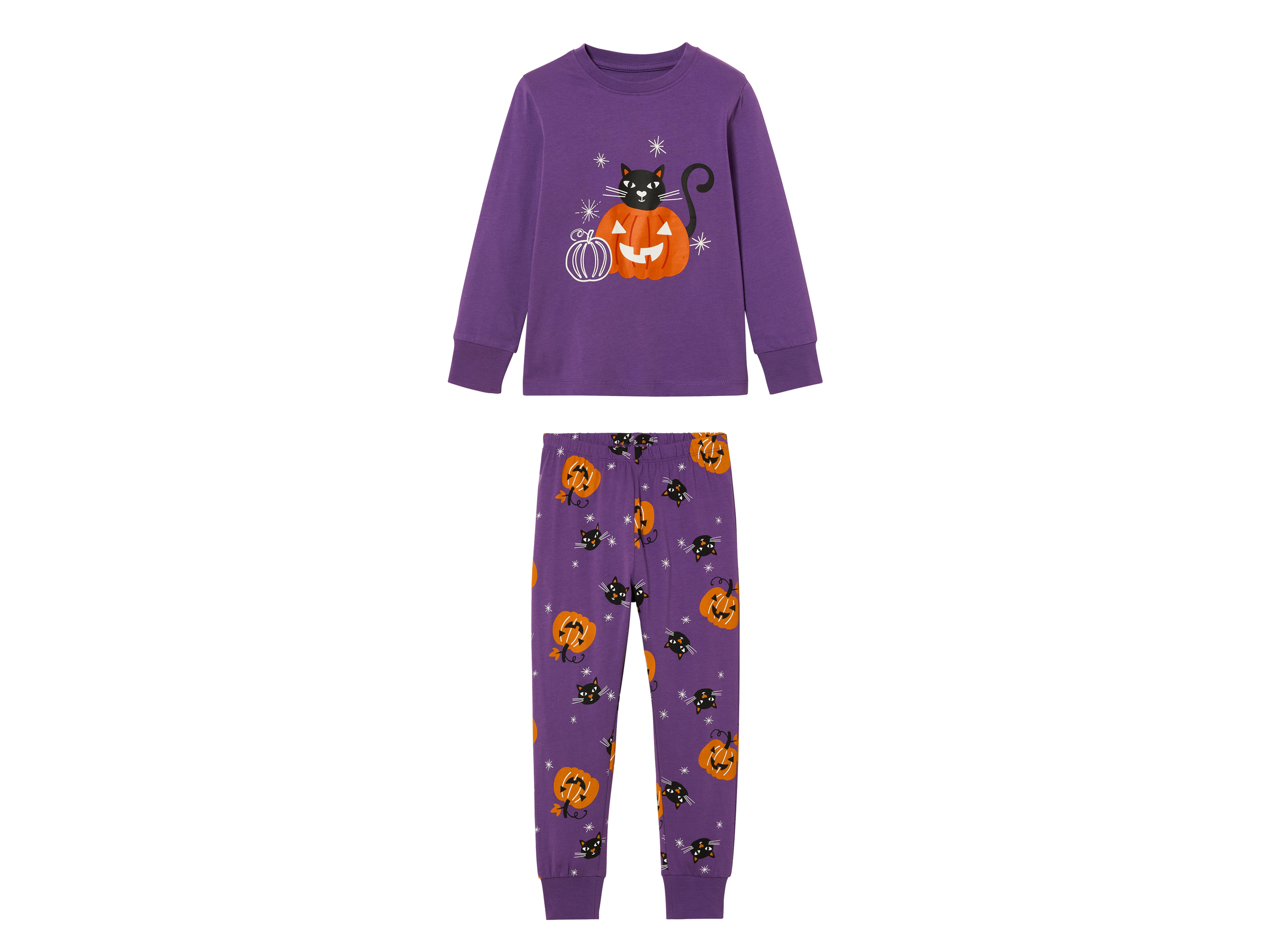 lupilu® Ensemble de pyjama petite fille (6-8 ans, violet)