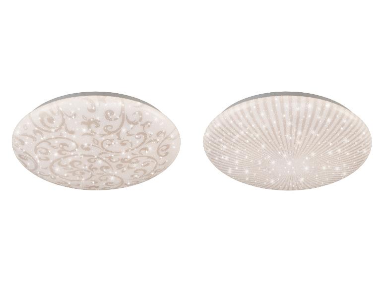 Appliques et plafonniers LED LIVARNO®, Ø 28 cm, avec motifs et rayons.