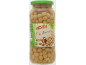 Bocal de pois chiches avec étiquette Nutri-Score A et poids net de 400g.