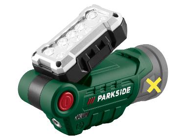 PARKSIDE® Lampe de travail LED sans fil 12 V « PLLA 12 D3 », sans batterie ni chargeur.