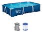Piscine Bestway Steel Pro, filtre et cartouche.