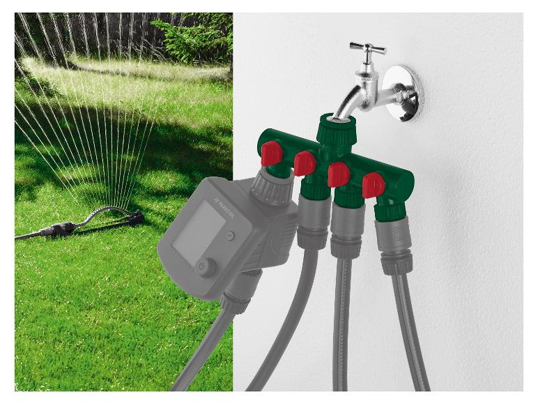 Programmateur d'arrosage Parkside, système de distribution d'eau pour jardin.