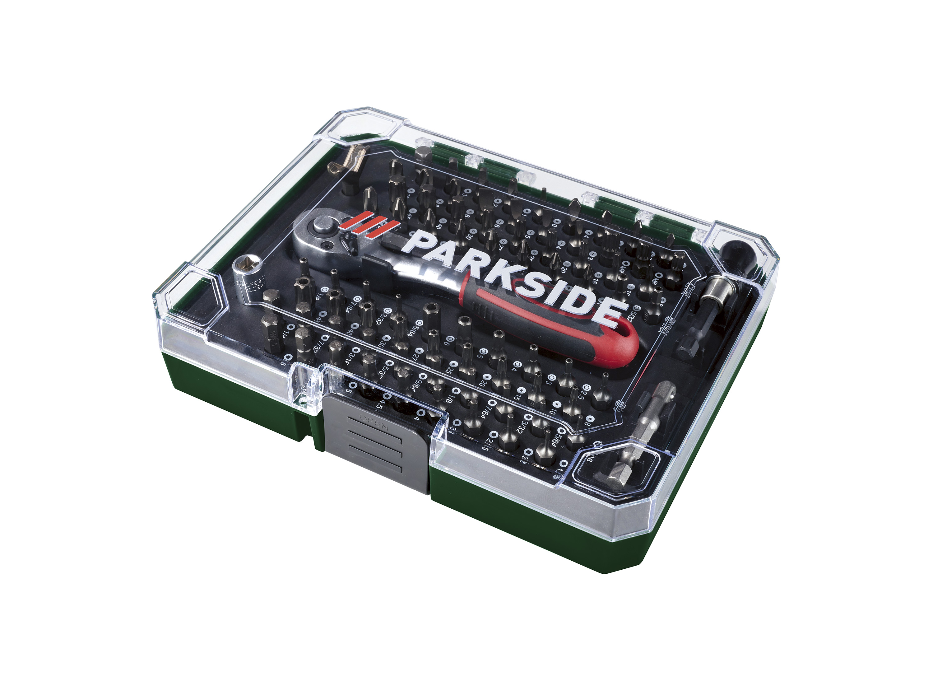 PARKSIDE® Set d'embouts et cliquet, 81 pièces