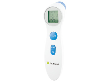 Dr. Senst Thermomètre frontal 2en1