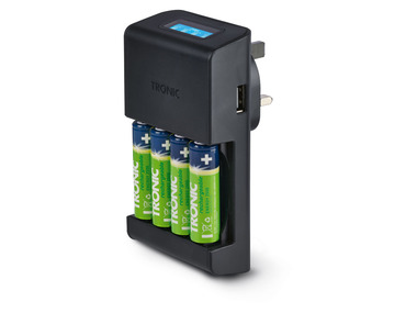 TRONIC® Chargeur de piles