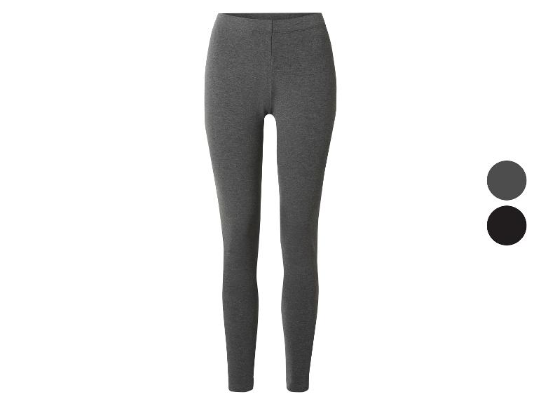 Legging femme gris foncé avec deux options de couleur : gris foncé et noir
