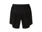 Short de sport Crivit noir à double couche.