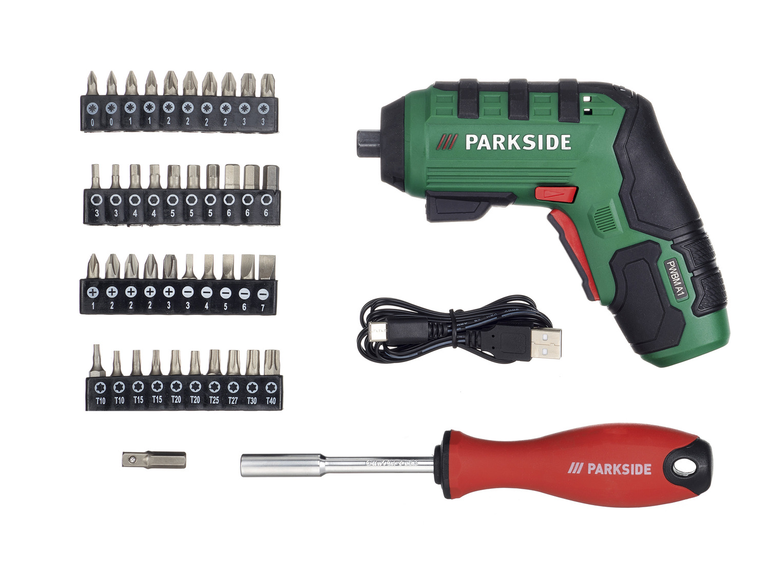 PARKSIDE® Boîte à outils avec visseuse sans fil PWBM A1