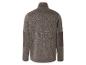 Sweat-shirt gris à manches longues pour homme.