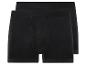 Deux boxers noirs.