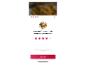 Une fenêtre contextuelle d'évaluation de recette avec un plat de pâtes, demandant une note de 3 étoiles.