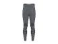 Legging fonctionnel gris pour homme avec texture côtelée et détails plus foncés aux genoux.