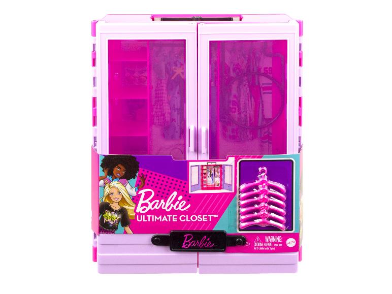 Armoire de poupée Barbie Ultimate Closet dans son emballage rose