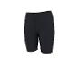 Short de sport noir avec ceinture élastique et logo discret