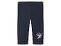 Legging fille bleu marine avec imprimé chiot et texte « BIG SMILES SKYE ».