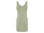 Robe chemise, vert clair, style minimaliste.
