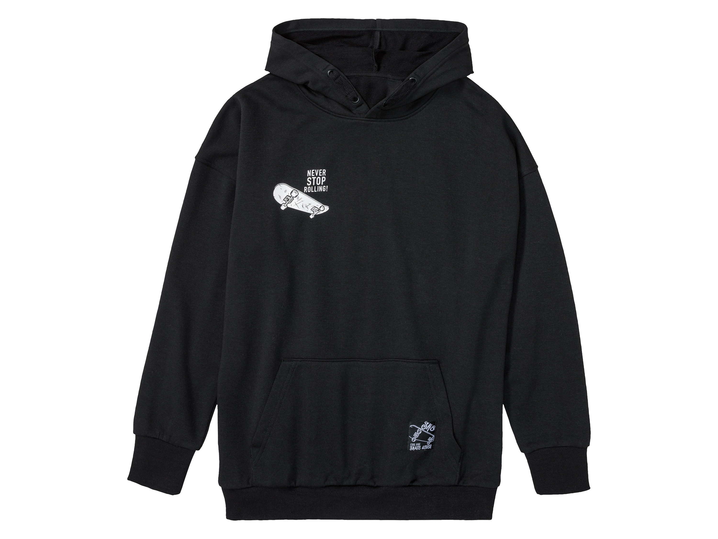pepperts!® Sweat à capuche garçon (noir)