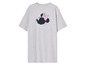 Un t-shirt gris avec un imprimé Minnie Mouse.
