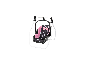 Balançoire pour poupée rose et noire de BAYER DESIGN.