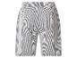 Short rayé blanc et gris avec poche arrière