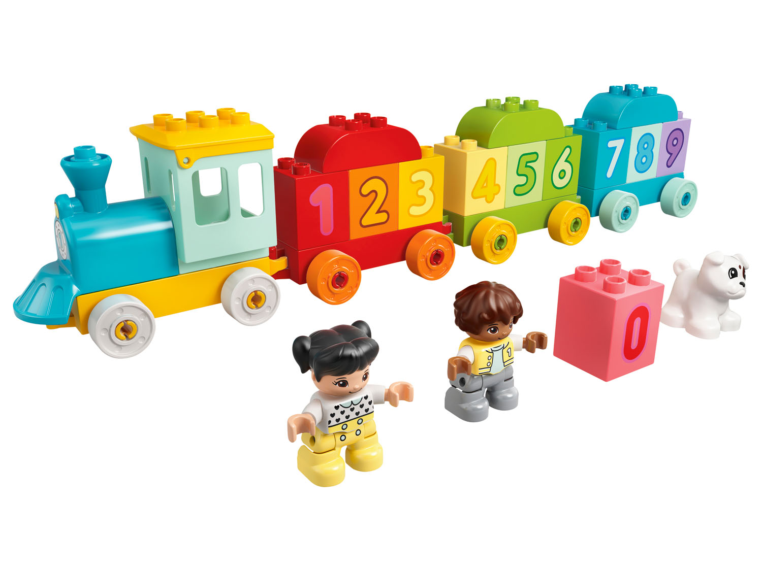 LEGO® DUPLO® 10954 Le train des chiffres - vue 4