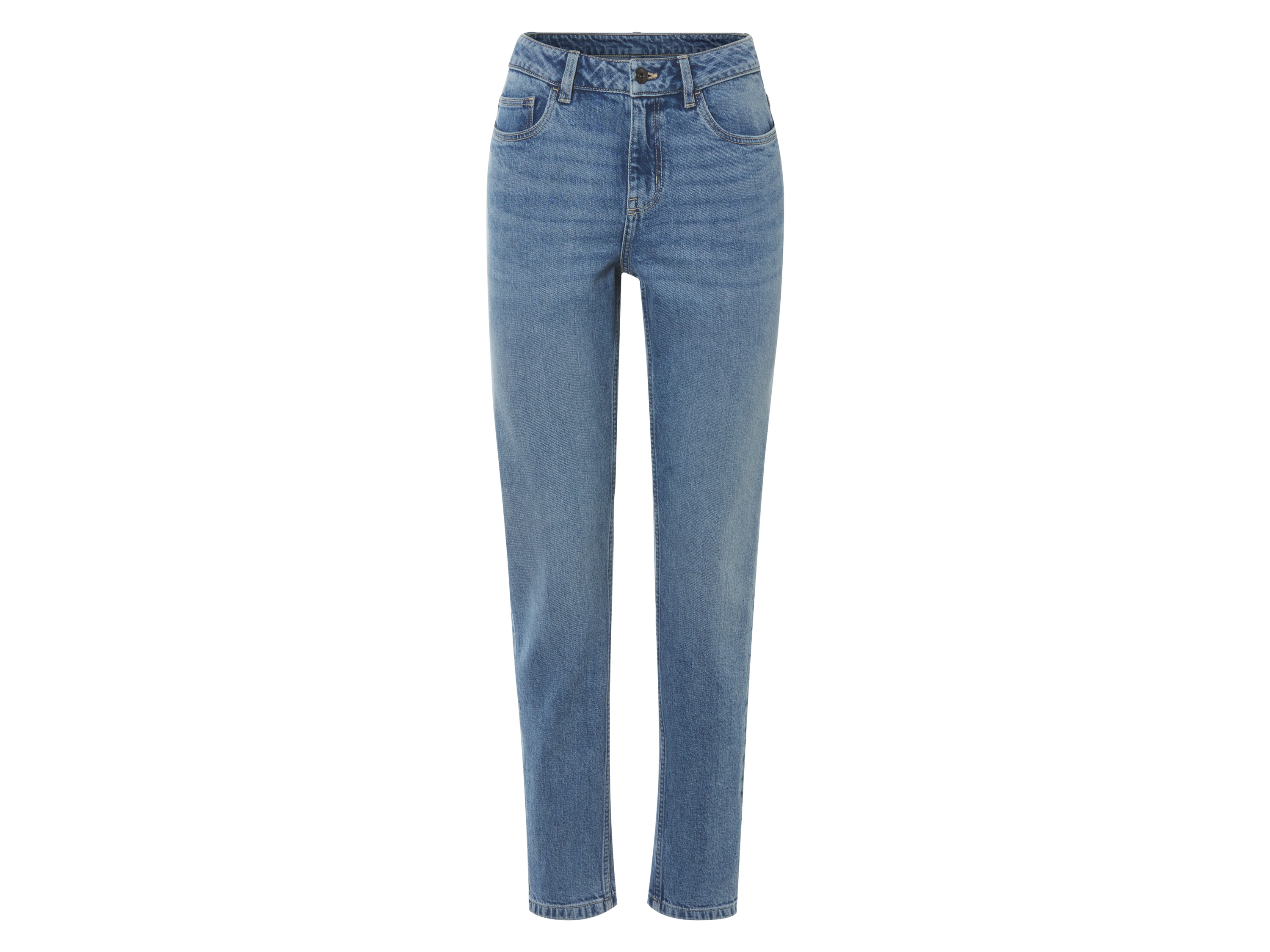 esmara® Jean coupe droite femme (bleu clair, 42 (court))
