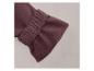 Pantalon de jogging marron avec doublure polaire.