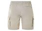 Shorts cargo beige à cordon.