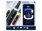 Trois brosses à dents électriques Oral-B avec écran LED et connectivité à l'application.