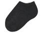 Une chaussette de sport noire.