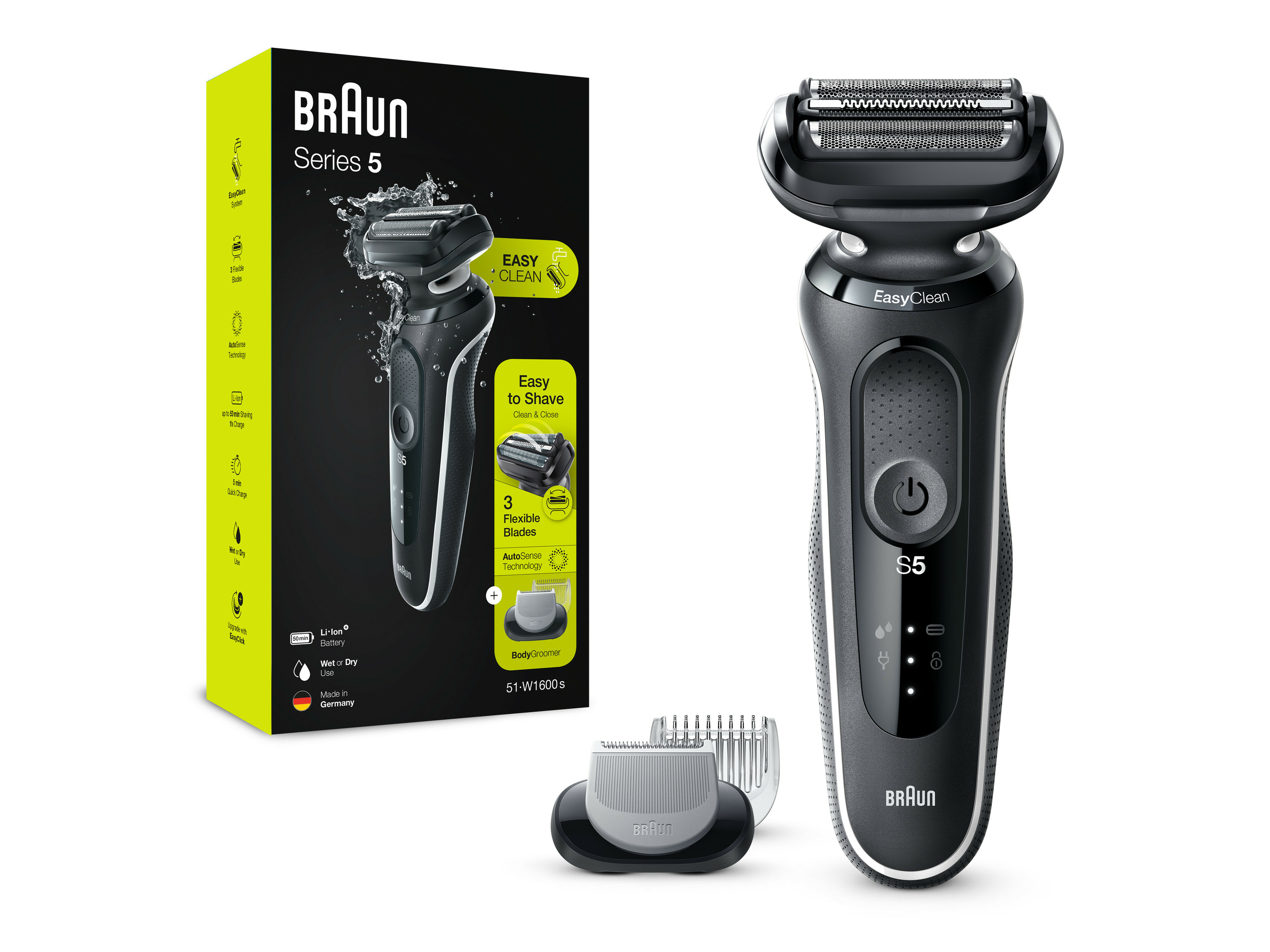 BRAUN Rasoir Série 5 51-W1600s