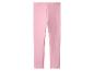 Legging uni rose clair pour enfant