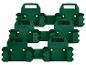 Supports muraux Parkside vert foncé.