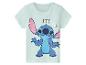 T-shirt enfant bleu clair avec imprimé Stitch et texte «Stitch»