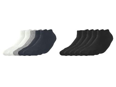 esmara Men Lot de 5 paires de socquettes thermiques homme