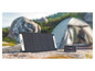 Un panneau solaire et une centrale électrique portable Tronic pour le camping.