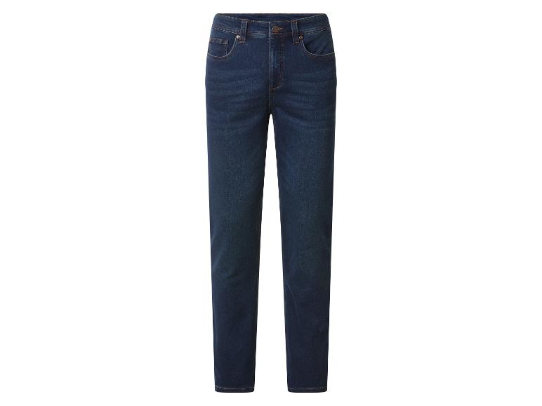 Jean droit bleu foncé pour homme