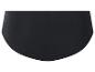 Bas de maillot de bain noir taille haute pour femme.
