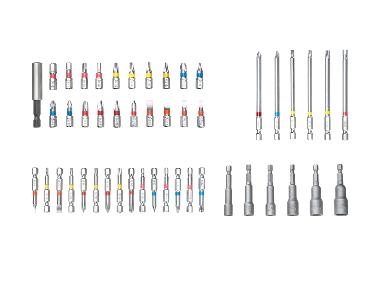 PARKSIDE® Jeu d'embouts 6/15/21 pcs.