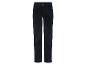 Pantalon en velours côtelé bleu foncé pour homme.